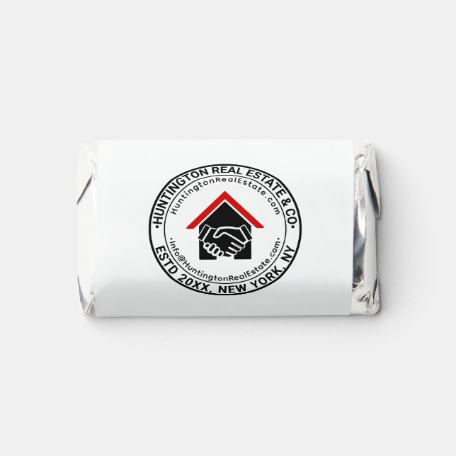 Handshake Real Estate Business Name URL Email #2 Hershey's Miniatures (Front)