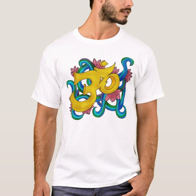 handsketched OM colored T-Shirt (Front)