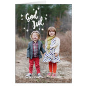 Handskrivna julhälsningskort (Front)