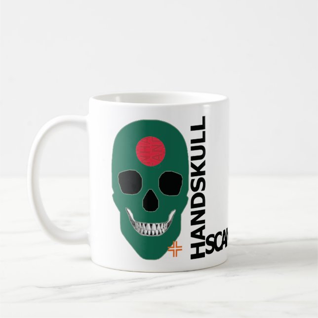 HANDSKULL Bangladesh Classic Mug   O4 (Left)