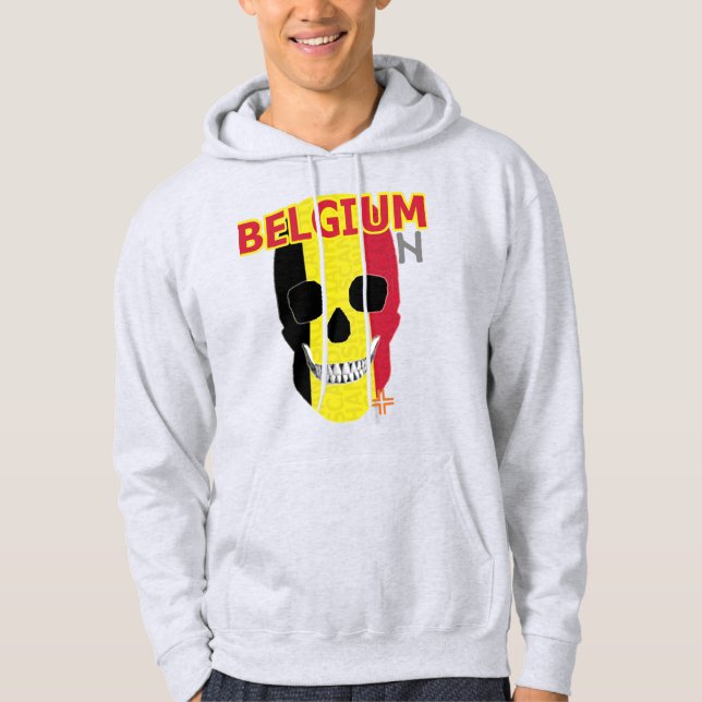 HANDSKULL Belgium Hooded Sweatshirt B2 (Front)