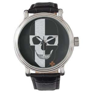 HANDSKULL Cornwall watch mens leather B2