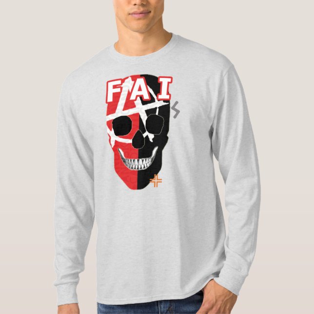 HANDSKULL FAI Long Sleeve T-Shirt B2 (Front)