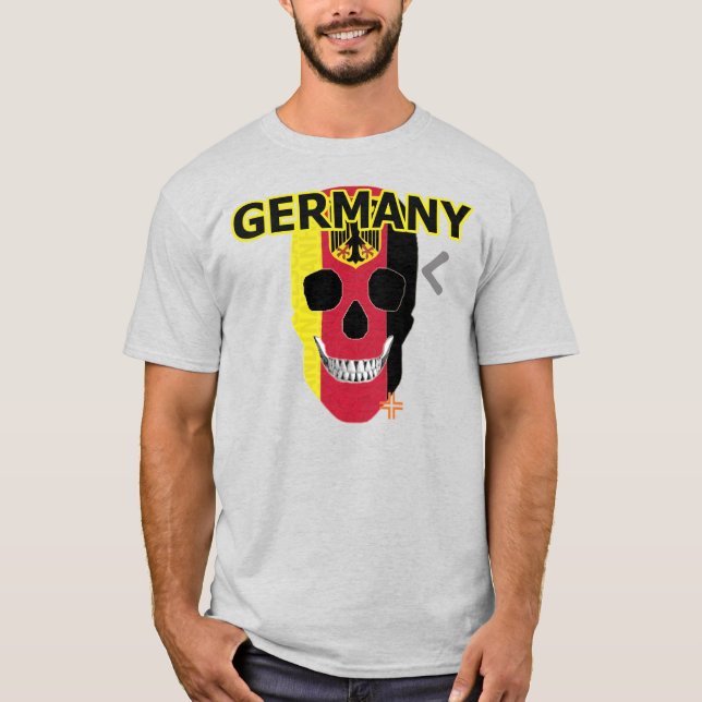HANDSKULL Germany t-shirt basic B2 (Front)