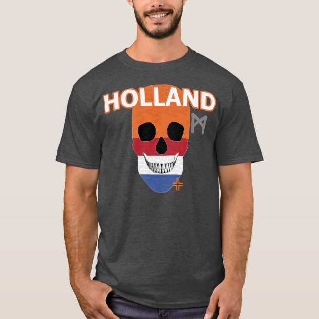 HANDSKULL Holland t-shirt basic B2 (Front)