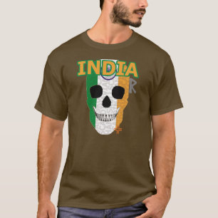 HANDSKULL India t-shirt basic B2