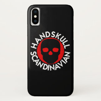 HANDSKULL LIV blood case iPhone X   P3