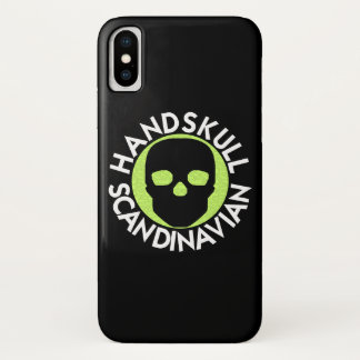 HANDSKULL LIV Lime case iPhone X   P3