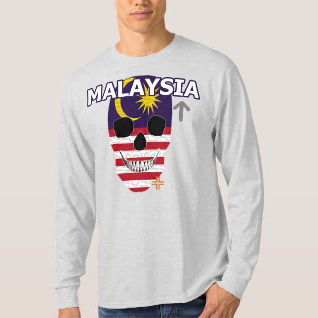 HANDSKULL Malaysia Long Sleeve T-Shirt B2 (Front)