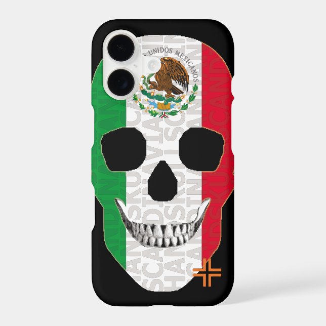 HANDSKULL Mexico case iPhone X   B2 (Back)