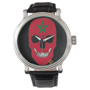 HANDSKULL Morocco watch mens leather B2