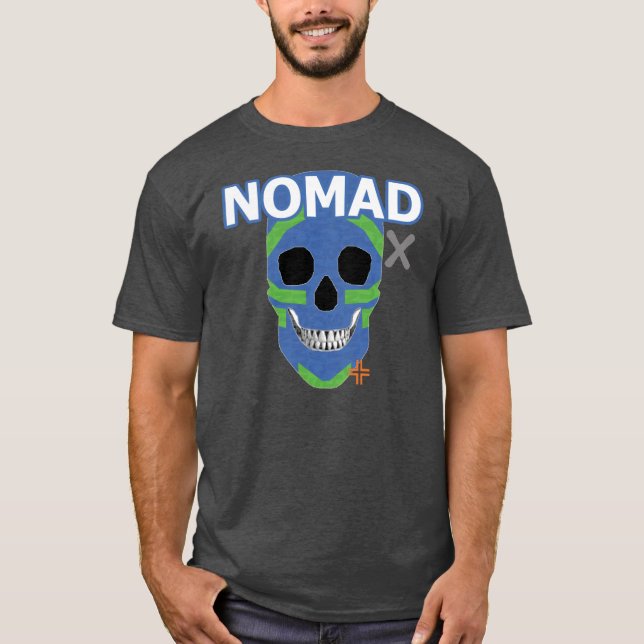 HANDSKULL Nomad t-shirt basic B2 (Front)