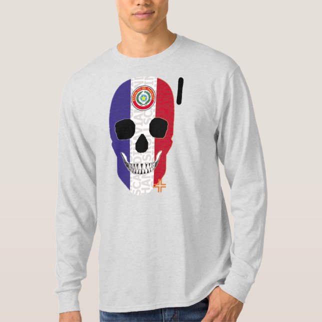 HANDSKULL Paraguay Long Sleeve T-Shirt B2 (Front)