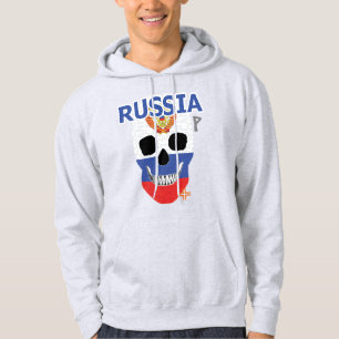 HANDSKULL Russian Hooded Sweatshirt B2