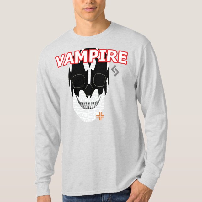 HANDSKULL Vampire Long Sleeve T-Shirt B2 (Front)