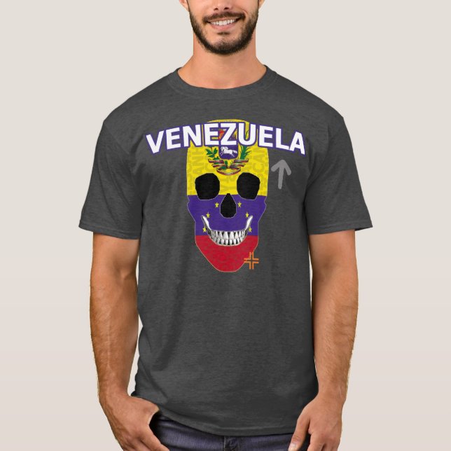 HANDSKULL Venezuela t-shirt basic B2 (Front)