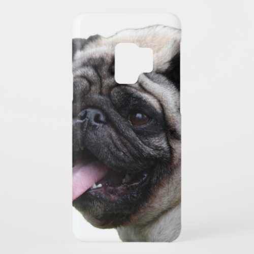 Handsom white Pug photo accessories add names Case_Mate Samsung Galaxy S9 Case