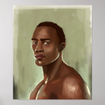Handsome African Man Poster at Zazzle