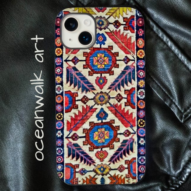 Handsome Antique Oriental Rug Art Case-Mate iPhone Case (Creator Uploaded)
