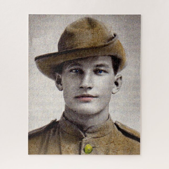 handsome Boer War soldier Jigsaw Puzzle (Vertical)