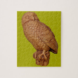handsome brown owl jigsaw puzzle