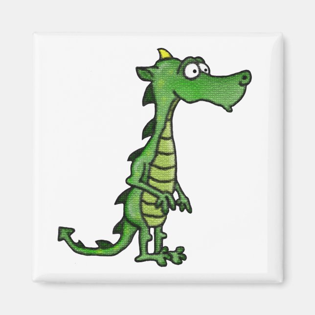 Handsome Dragon Magnet (Front)