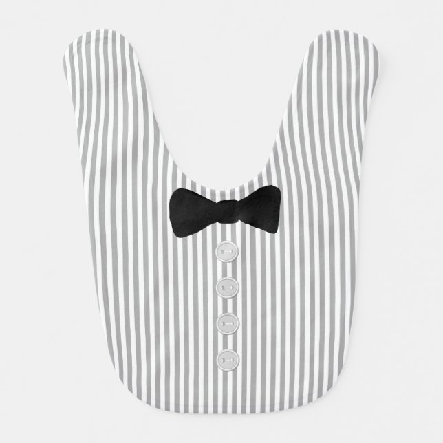 Handsome Formal Dinner Wear Baby Bib (Front)