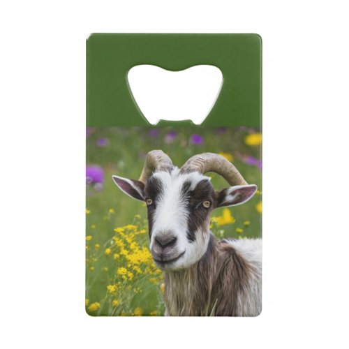 Handsome Goat  Credit Card Bottle Opener