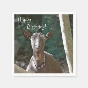 Handsome Goat Paper Napkins