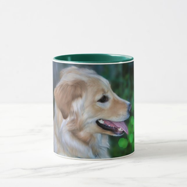 Handsome Golden Retriever Mug (Center)