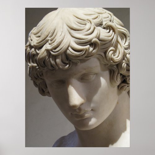 Handsome guy Antinous Hadrian beloved Poster