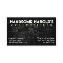 Handsome Harold's Tags