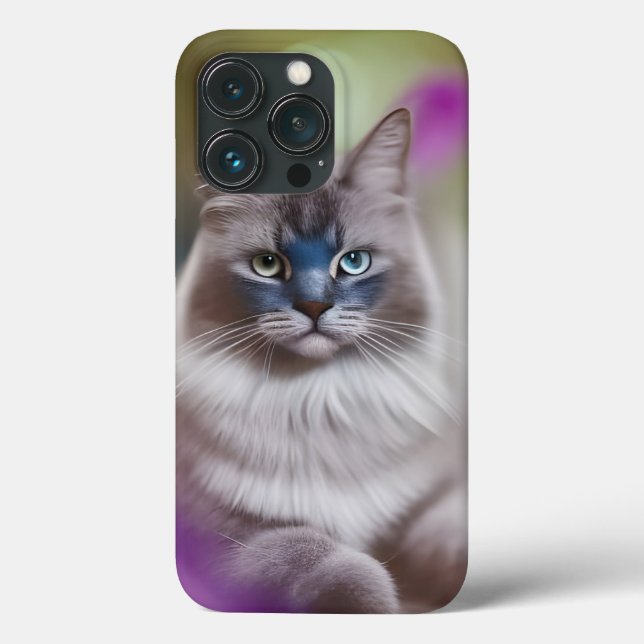 Handsome Himalayan Cat Case-Mate iPhone Case (Back)
