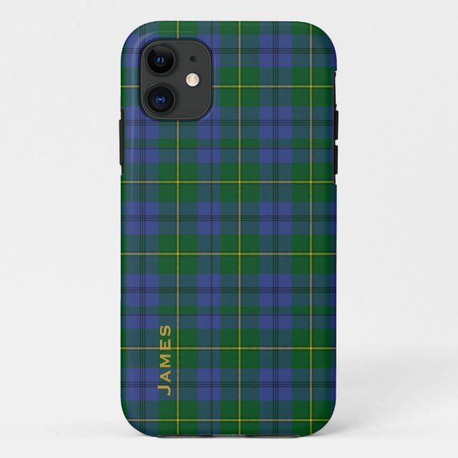 Handsome Johnston Tartan Plaid iPhone 5 Case (Back)