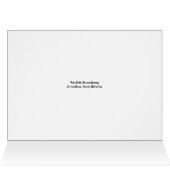 Handsome Man Cards (Inside Horizontal (Top))