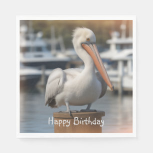 Handsome Pelican Napkins