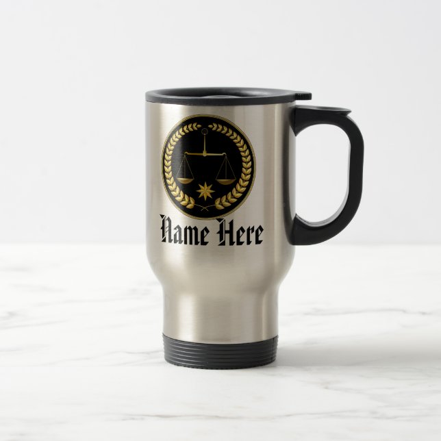 Handsome Personalized Lawyer Gifts Ideas Mug (Right)