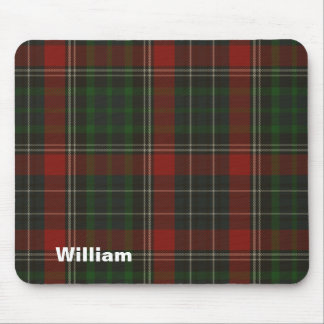 Handsome Red & Green Stuart Tartan Plaid Mouse Pad