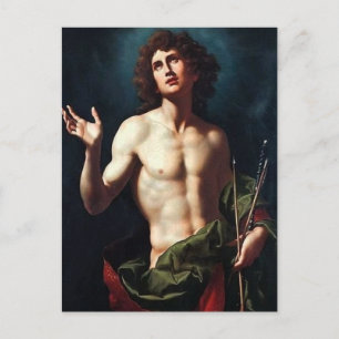 Handsome St. Sebastian Postcard