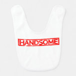 Handsome Stamp Baby Bib