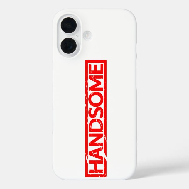 Handsome Stamp Case-Mate iPhone Case (Back)