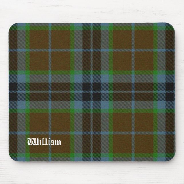 Handsome Thomson Tartan Plaid Mouse Pad (Front)