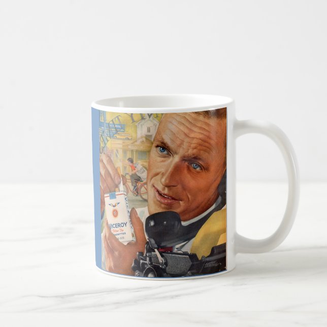 handsome Viceroy smoker Coffee Mug (Right)