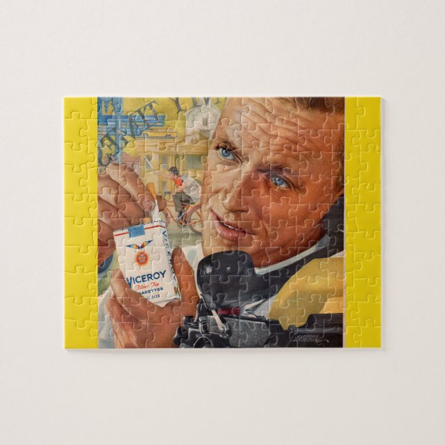 handsome Viceroy smoker Jigsaw Puzzle (Horizontal)
