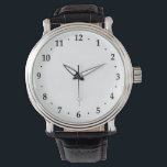 Handsome Watch Face Numbers Dial<br><div class="desc">Handsome numbers grace this watch.</div>