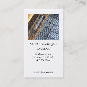 Handweaver Business Card