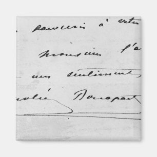 Handwriting and Signature Magnet