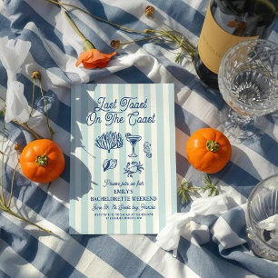 Handwriting Coast  Retro Wedding invitation
