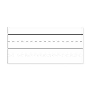 Handwriting Line Stamp