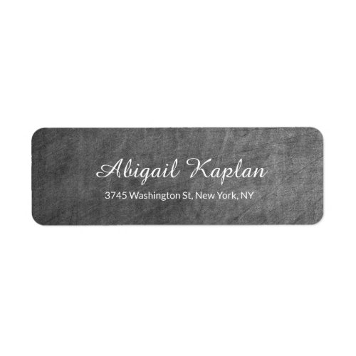 Handwriting Minimalist Professional Chalkboard Label